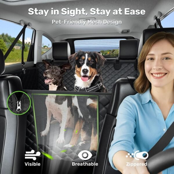 Housse de siège auto pour chien