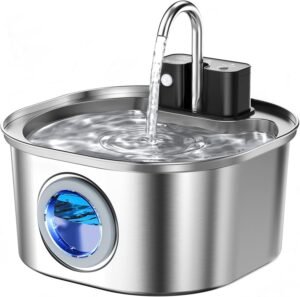 Stainless Steel Cat Water Fountain