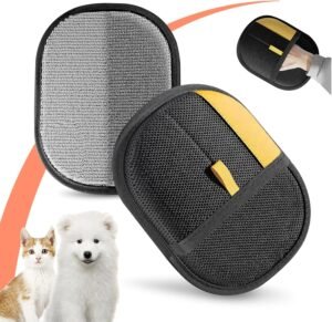 Gants d'épilation pour chats et chiens